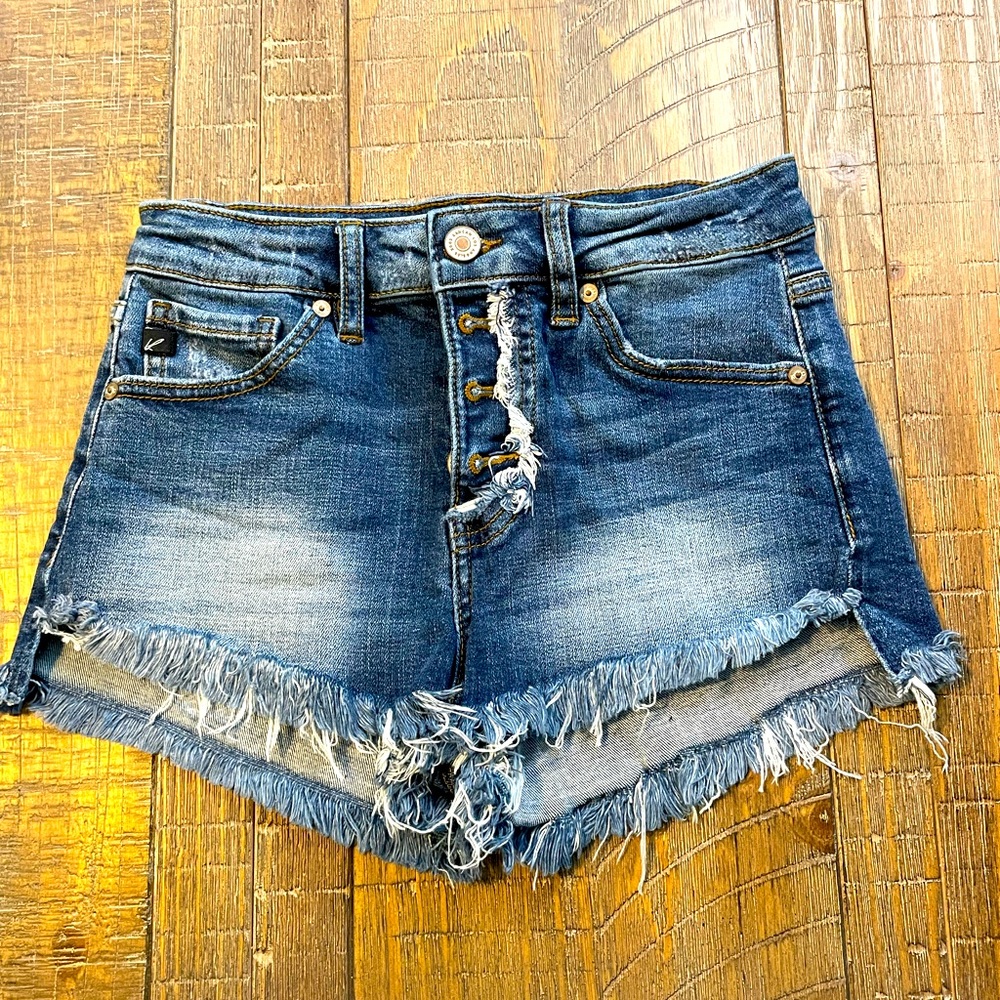 Kancan Distressed Shorts - Size Small